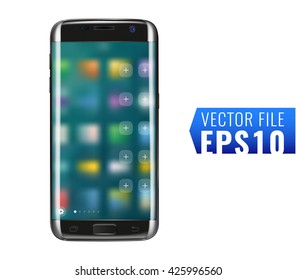 A new generation of smart phone Vector Mock Up and fully Re-size-able and Scale-able with high resolution great for web design showcase, product, presentations, advertising in modern style.