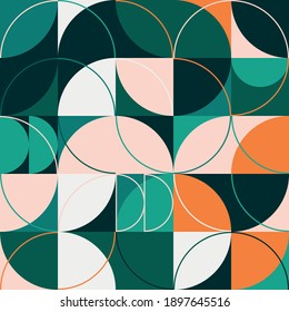 New geo artwork of vector abstract composition design made with colorful geometric shapes and simple geometrical figures, useful for web background, poster texture, covers, front pages and prints.