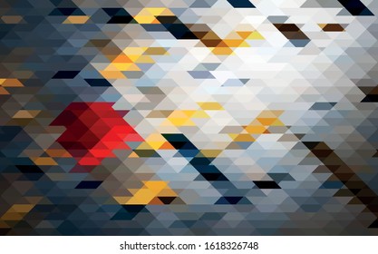 new geometric abstract background texture pixels cage rhombus vector image