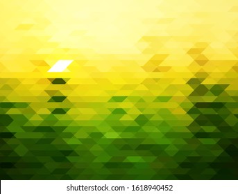 new geometric abstract background texture pixels cell rhombus vector image