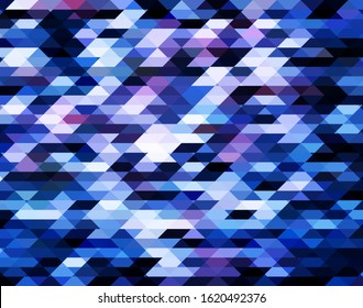 new geometric abstract background texture pixels cell rhombus vector image