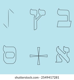 New Geometry Set Math Icon Element Geometric Graphic Education