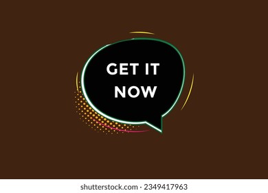  new get it now , modern, Website, klicken Sie auf Knopf, Ebene, Zeichen, Sprache, Blase Banner, 
