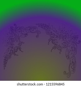 New glamorous magical abstract background.
