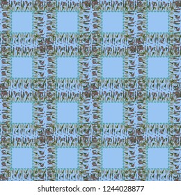 New glamorous magical abstract background multicolor geometric seamless pattern grid.