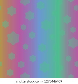 New glamorous magical abstract background multicolor geometric.