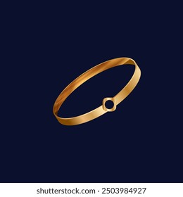 new Gold Bracelet trendy vector design