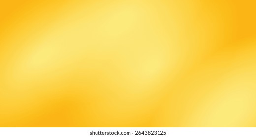 New Gold gradient background texture metallic. Golden gradient blurry soft smooth motion bright shine. EPS Vector Illustration