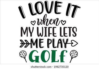New Golf tournament T-shirt Design Template
