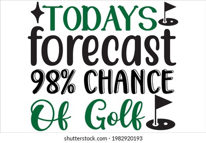 New Golf tournament T-shirt Design Template