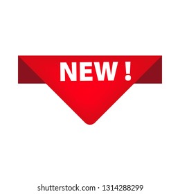 New goods arrival creative sticker illustration. Shopping, market, product. Sale concept. Vector illustration can be used for topics like marketing, product placement