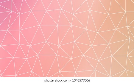 New gradient color illustration in a polygonal style. Smart business design. Vector illustration. Blur Sweet Dreamy Gradient Color Background