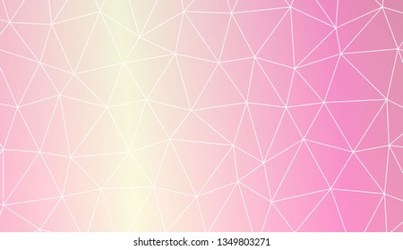 New gradient color illustration in a polygonal style. Smart business design. Vector illustration. Blur Sweet Dreamy Gradient Color Background