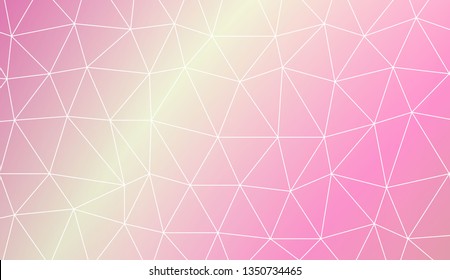 New gradient color illustration in a polygonal style. Smart business design. Vector illustration. Blur Sweet Dreamy Gradient Color Background