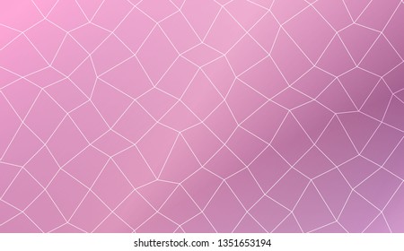 New gradient color illustration in a polygonal style. Smart business design. Vector illustration