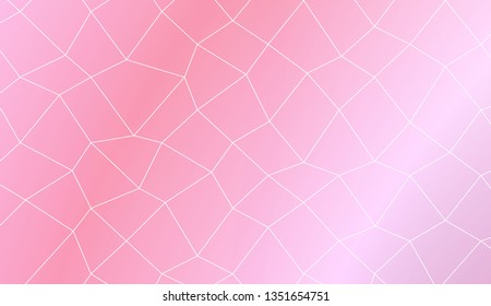 New gradient color illustration in a polygonal style. Smart business design. Vector illustration