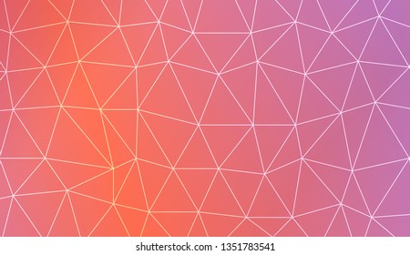 New gradient color illustration in a polygonal style. Smart business design. Vector illustration. Blur Sweet Dreamy Gradient Color Background