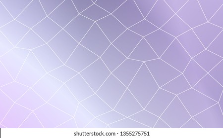New gradient color illustration in a polygonal style. Smart business design. Vector illustration
