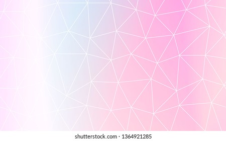 New gradient color illustration in a polygonal style. Design for flyer, wallpaper, presentation, paper. Vector illustration. Creative gradient color