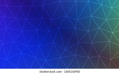 New gradient color illustration in a polygonal style. Design for flyer, wallpaper, presentation, paper. Vector illustration. Creative gradient color
