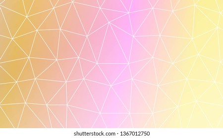 New gradient color illustration in a polygonal style. Design for flyer, wallpaper, presentation, paper. Vector illustration. Creative gradient color