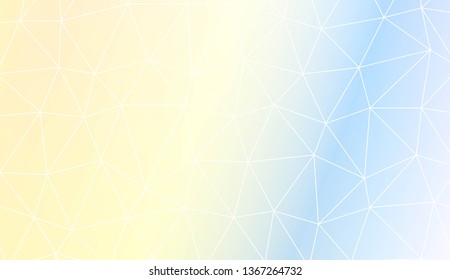 New gradient color illustration in a polygonal style. Design for flyer, wallpaper, presentation, paper. Vector illustration. Creative gradient color