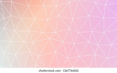 New gradient color illustration in a polygonal style. Design for flyer, wallpaper, presentation, paper. Vector illustration. Creative gradient color