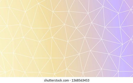 New gradient color illustration in a polygonal style. Design for flyer, wallpaper, presentation, paper. Vector illustration. Creative gradient color