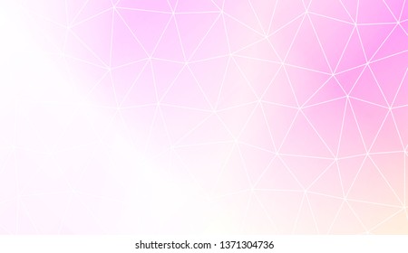 New gradient color illustration in a polygonal style. Design for flyer, wallpaper, presentation, paper. Vector illustration. Creative gradient color