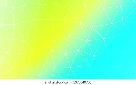 New gradient color illustration in a polygonal style. Design for flyer, wallpaper, presentation, paper. Vector illustration. Creative gradient color