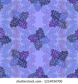 New gradient multicolor abstract background pattern seamless.