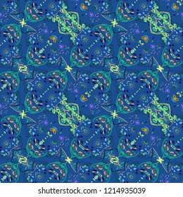 New gradient multicolor abstract background pattern seamless.