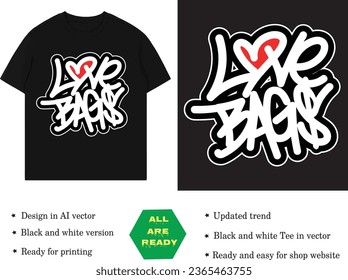 New graphic design, love, money, halloween characters, vector design for t shirt printing