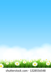 New green leaf green background