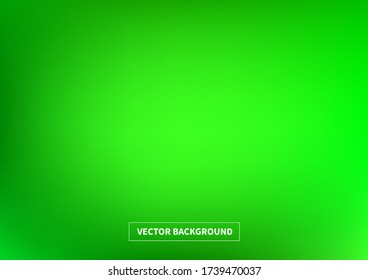 New green light abstract background