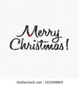 new greeting to wish merry Christmas vector grapichs card