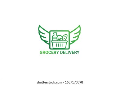 New Grocery Logo Design Vector