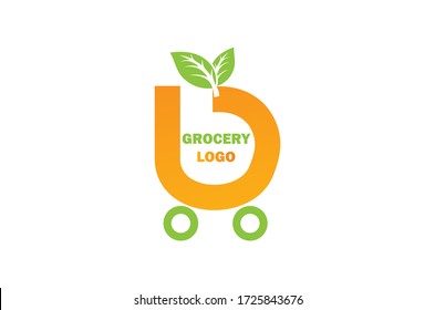 New Grocery  Logo Design Vector template for business