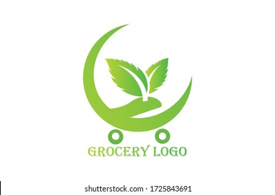 New Grocery  Logo Design Vector template for business