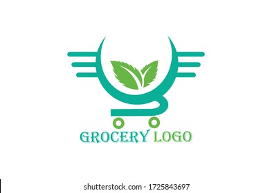 New Grocery  Logo Design Vector template for business