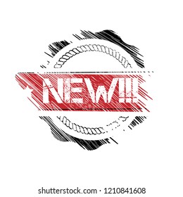 NEW !!! grunge label. 