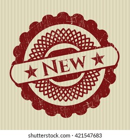 New grunge stamp