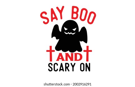 New Halloween SVG Quotes Design Template