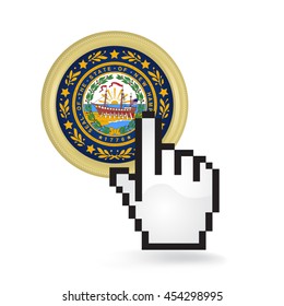 New Hampshire Button Click