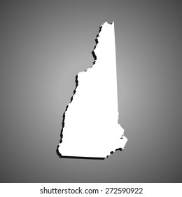 New Hampshire map