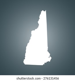 New Hampshire map