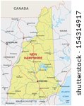 new hampshire road map