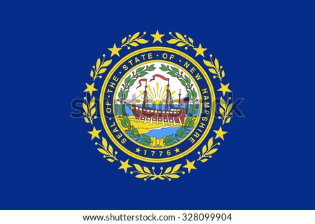 New Hampshire state flag