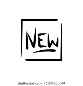 New. Hand drawn sign