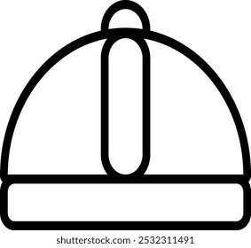 new happy chinese icon chinese hat with line icon